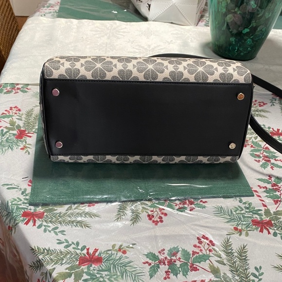 Kate Spade Black and Cream Satchel - Picture 7 of 10